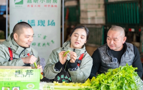 葱翠岁月 芹香流年 ----通辽大葱 马家沟芹菜直播专场